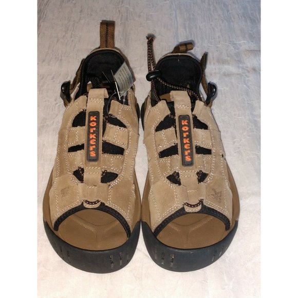 Korkers Omnitrax Fishing Sandals Amphibian Series Men\'s 6  Interchangeable Soles